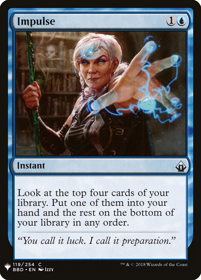 Impulse (BBD-119) - The List (PLST)