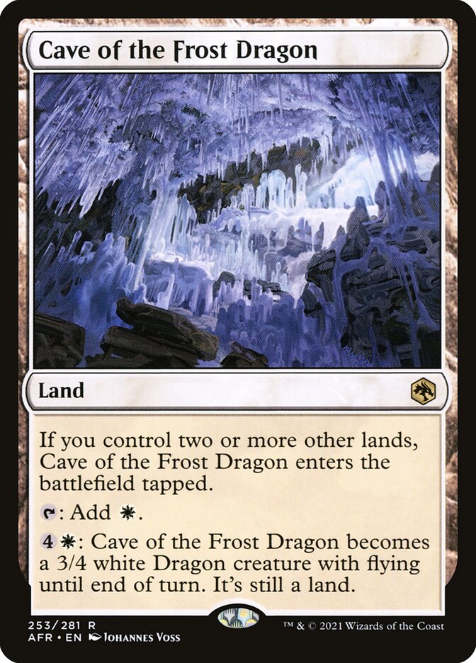 Cave of the Frost Dragon (253) - Adventures in the Forgotten Realms (AFR)