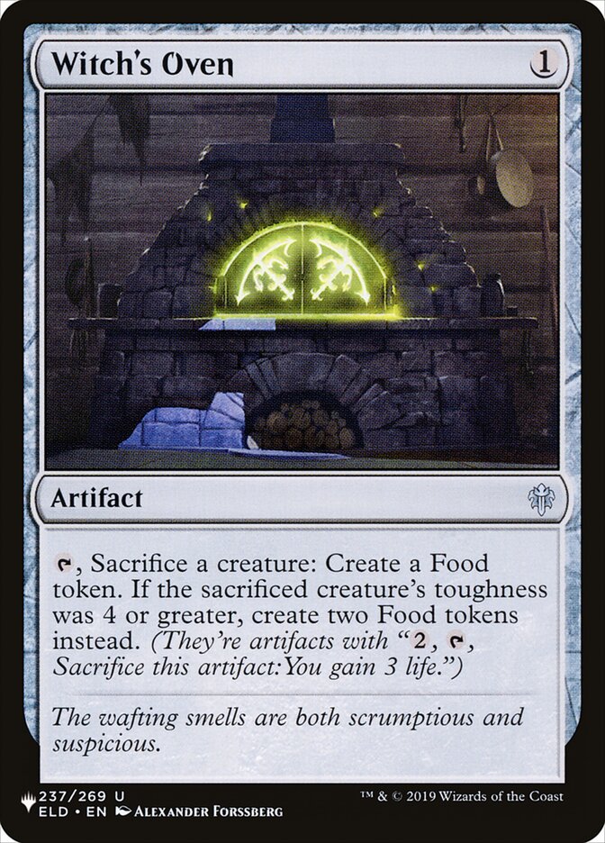 Witch's Oven (ELD-237) - The List (PLST)