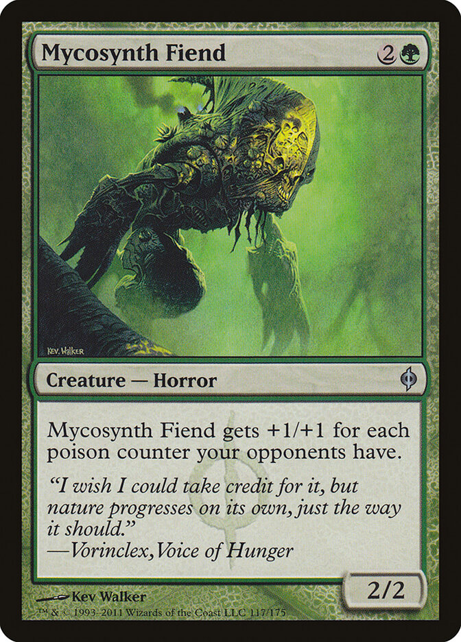 Mycosynth Fiend (117) - New Phyrexia (NPH)