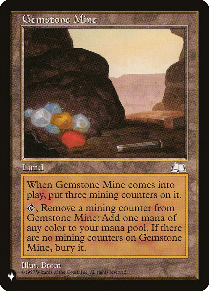 Gemstone Mine (WTH-164) - The List (PLST)