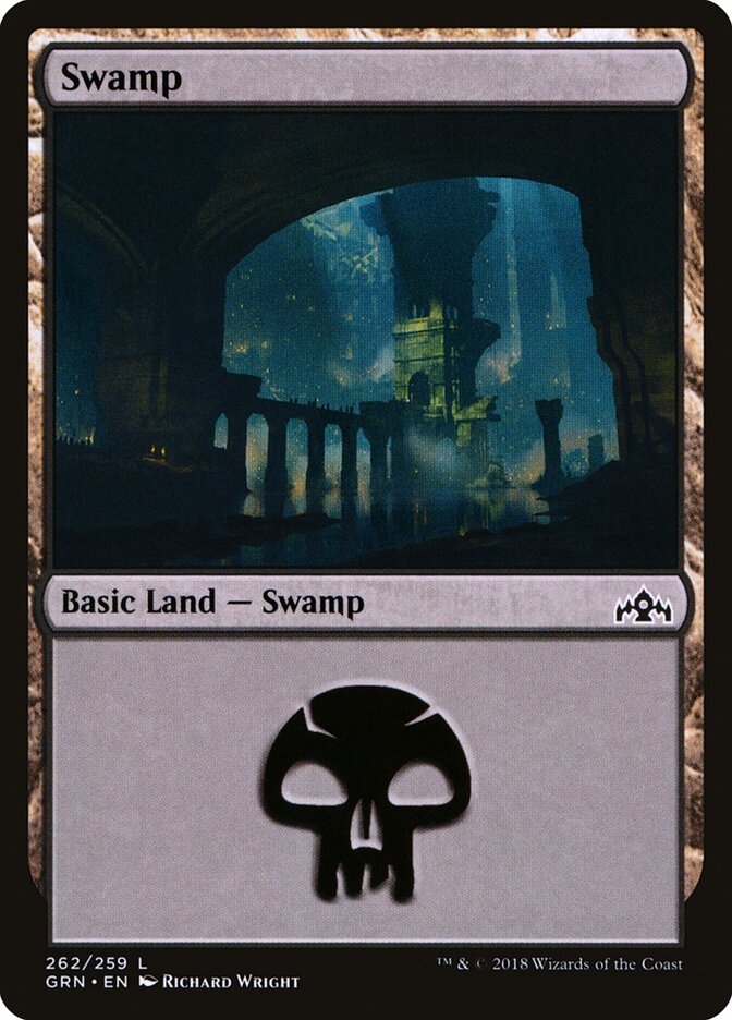 Swamp (262) - Guilds of Ravnica (GRN)