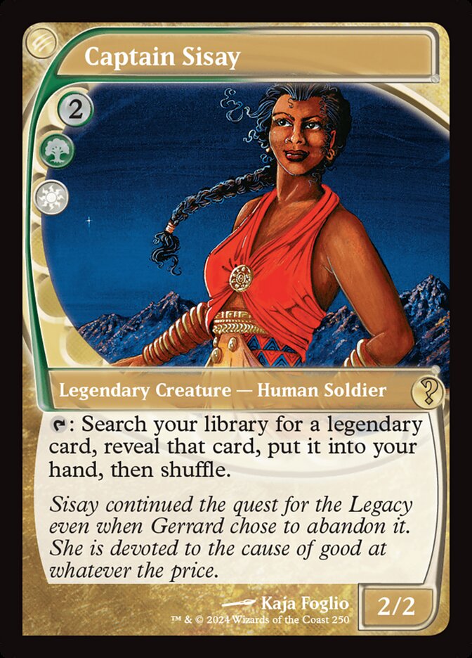 Captain Sisay (250) - Mystery Booster 2 (MB2)