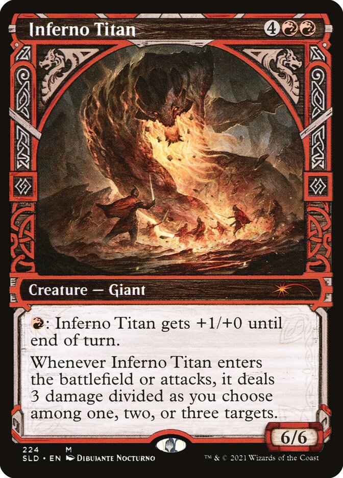 Inferno Titan (224) - Secret Lair Drop (SLD)