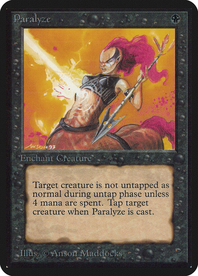 Paralyze (119) - Limited Edition Alpha (LEA)