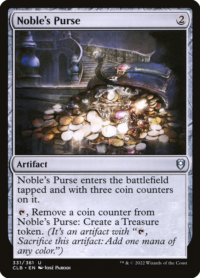 Noble's Purse (331) - Commander Legends: Battle for Baldur's Gate (CLB)