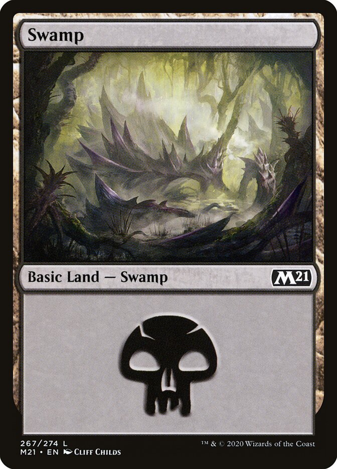 Swamp (267) - Core Set 2021 (M21)
