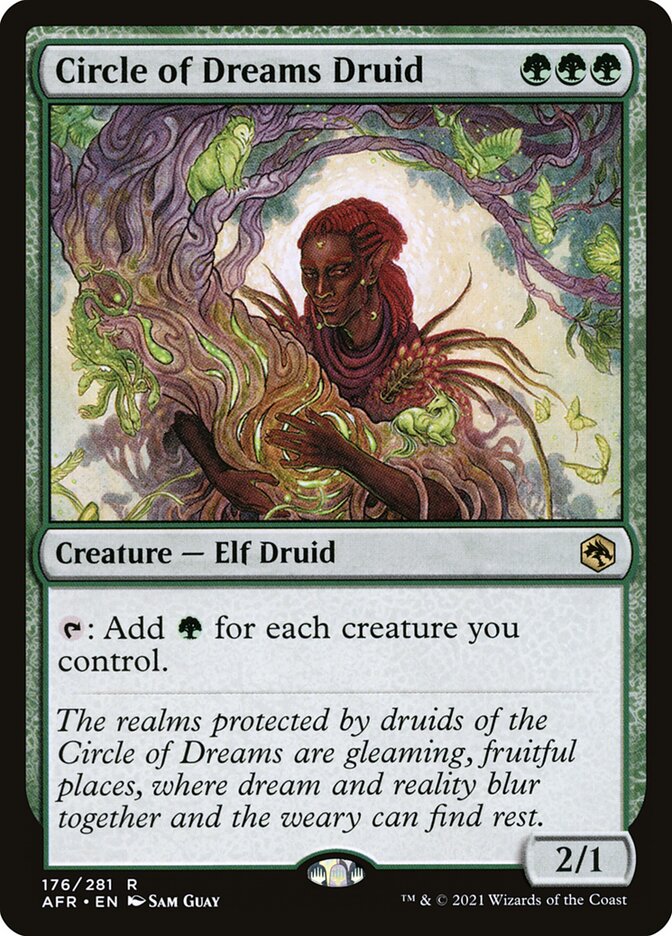 Circle of Dreams Druid (176) - Adventures in the Forgotten Realms (AFR)
