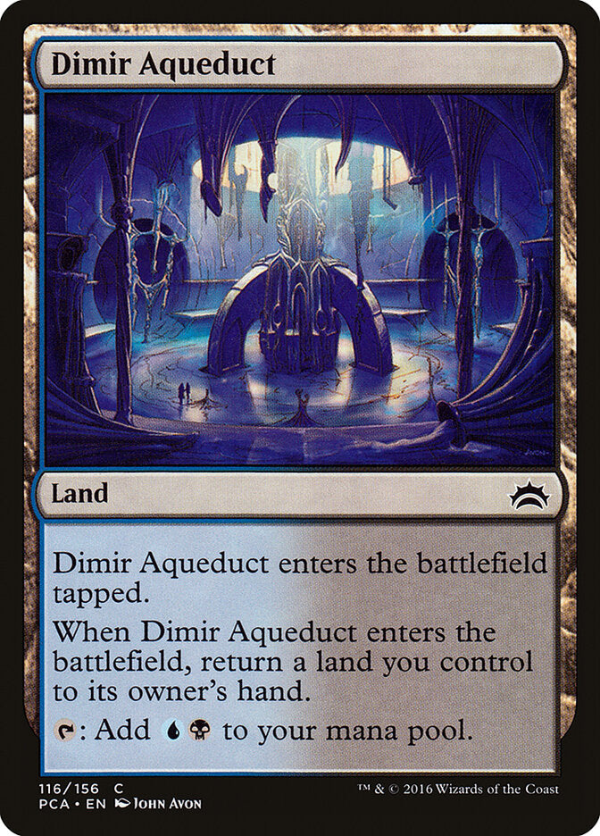 Dimir Aqueduct (116) - Planechase Anthology (PCA)