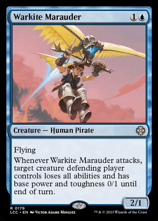 Warkite Marauder (179) - The Lost Caverns of Ixalan Commander (LCC)
