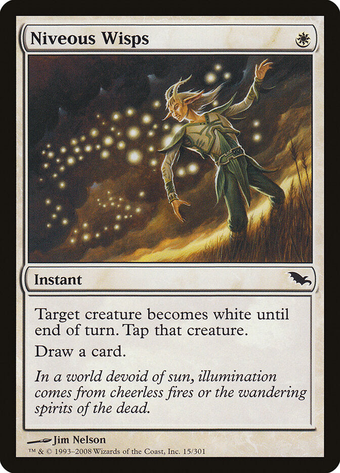 Niveous Wisps (15) - Shadowmoor (SHM)