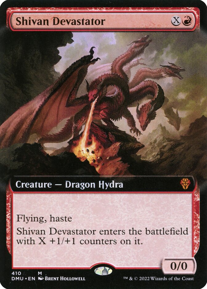 Shivan Devastator (410) - Dominaria United (DMU)