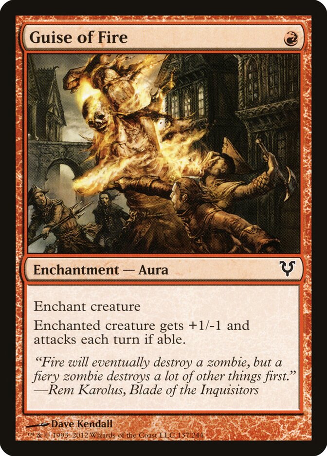 Guise of Fire (137) - Avacyn Restored (AVR)