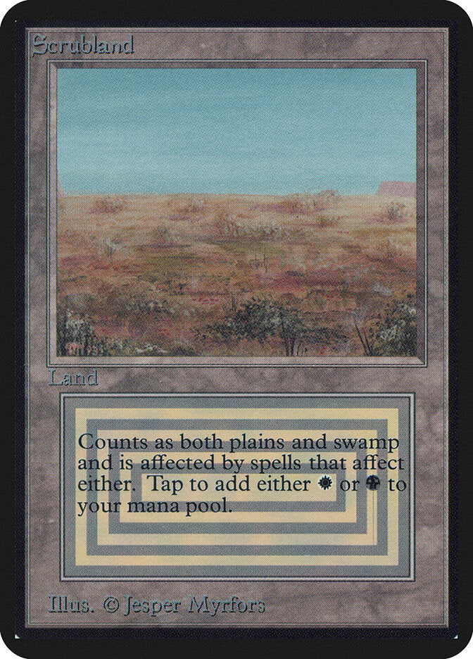 Scrubland (281) - Limited Edition Alpha (LEA)