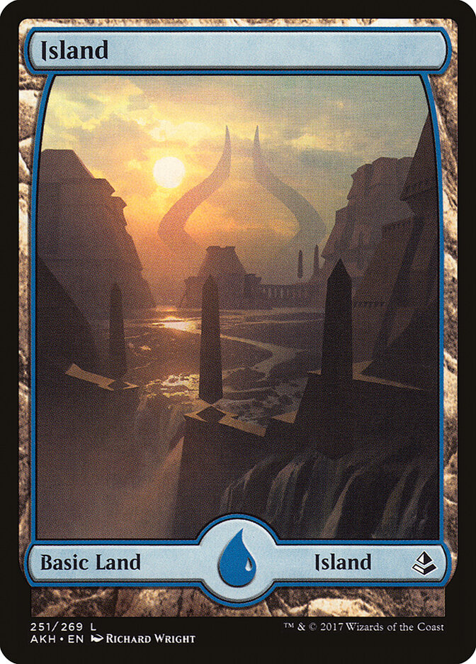 Island (251) - Amonkhet (AKH)