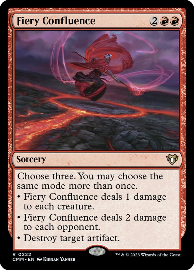 Fiery Confluence (222) - Commander Masters (CMM)
