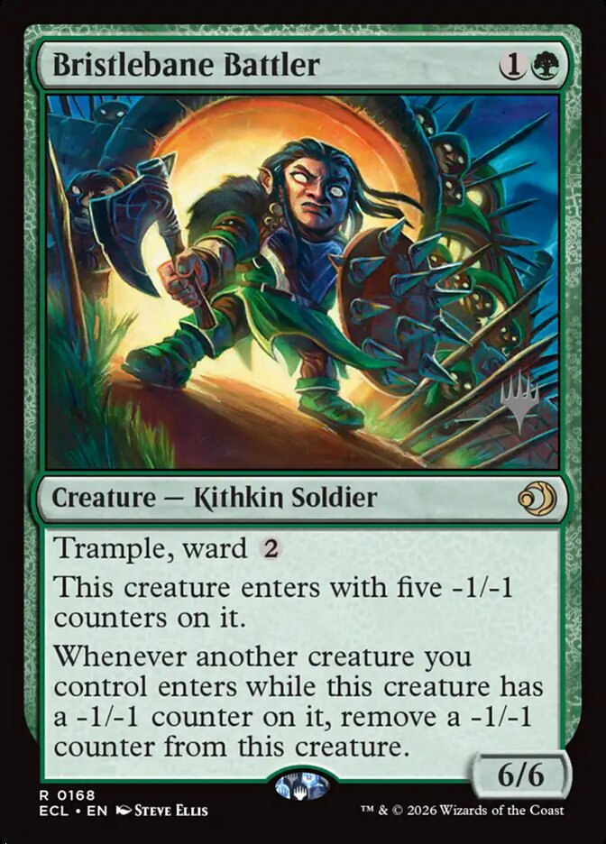 Bristlebane Battler (168p) - Lorwyn Eclipsed Promos (PECL)