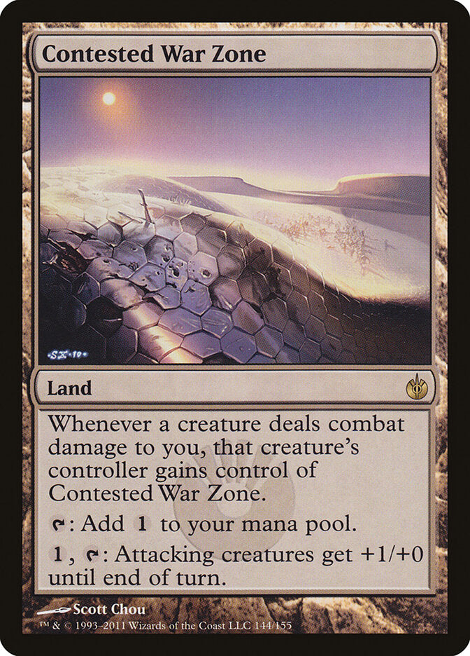Contested War Zone (144) - Mirrodin Besieged (MBS)