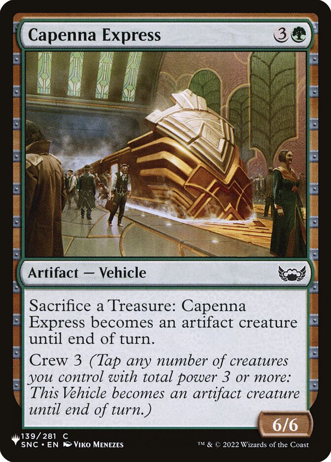 Capenna Express (SNC-139) - The List (PLST)