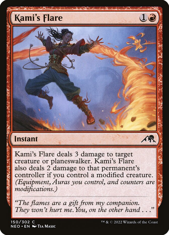 Kami's Flare (150) - Kamigawa: Neon Dynasty (NEO)