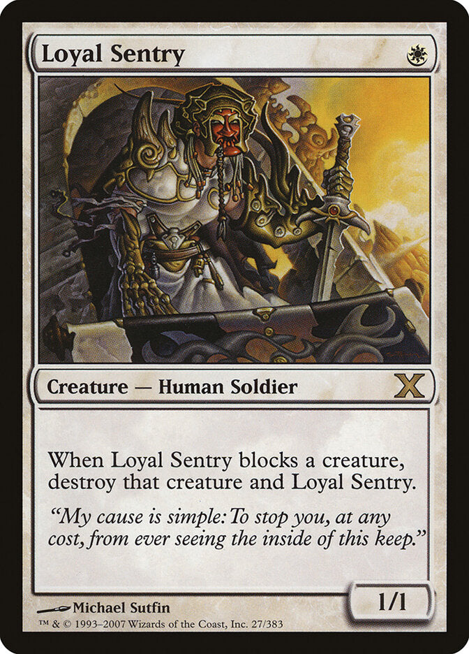 Loyal Sentry (27) - Tenth Edition (10E)