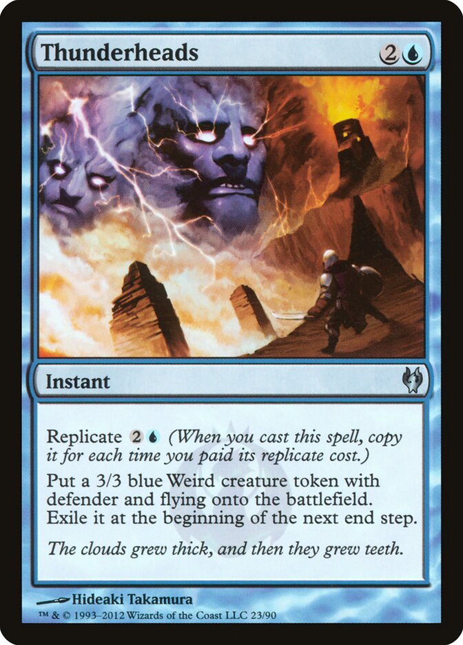 Thunderheads (23) - Duel Decks: Izzet vs. Golgari (DDJ)