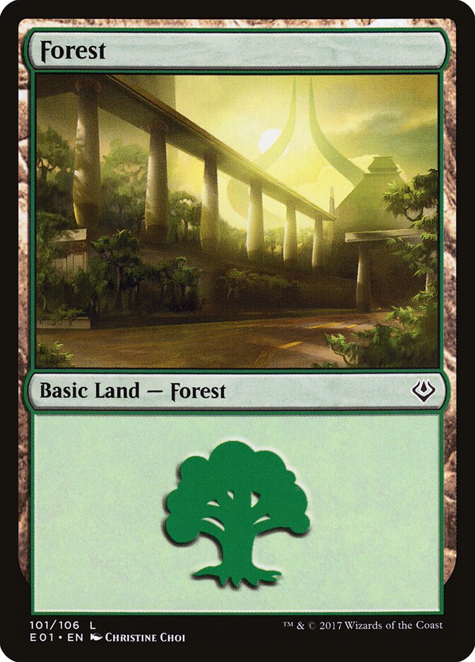 Forest (101) - Archenemy: Nicol Bolas (E01)