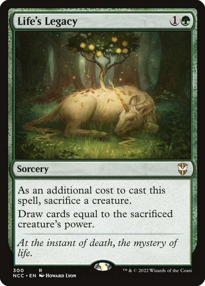 Life's Legacy (300) - New Capenna Commander (NCC)