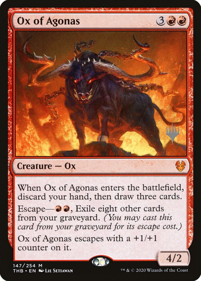 Ox of Agonas (147p) - Theros Beyond Death Promos (PTHB)