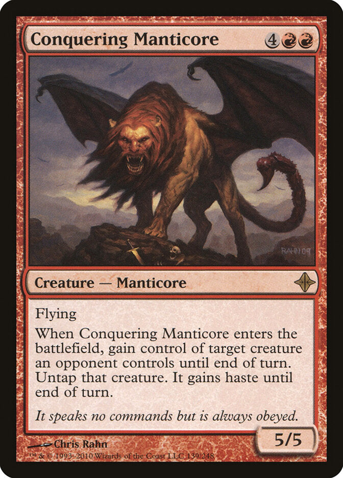 Conquering Manticore (139) - Rise of the Eldrazi (ROE)
