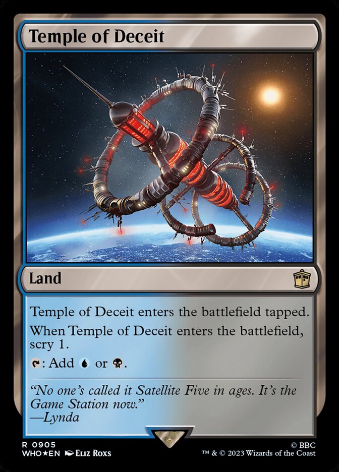 Temple of Deceit (905) - Doctor Who (WHO)