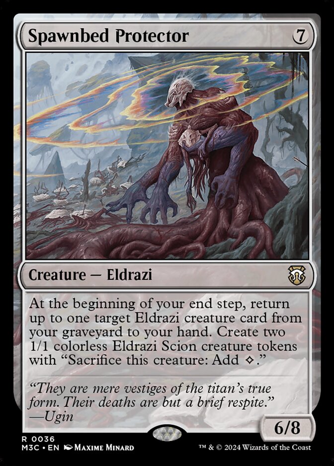 Spawnbed Protector (36) - Modern Horizons 3 Commander (M3C)