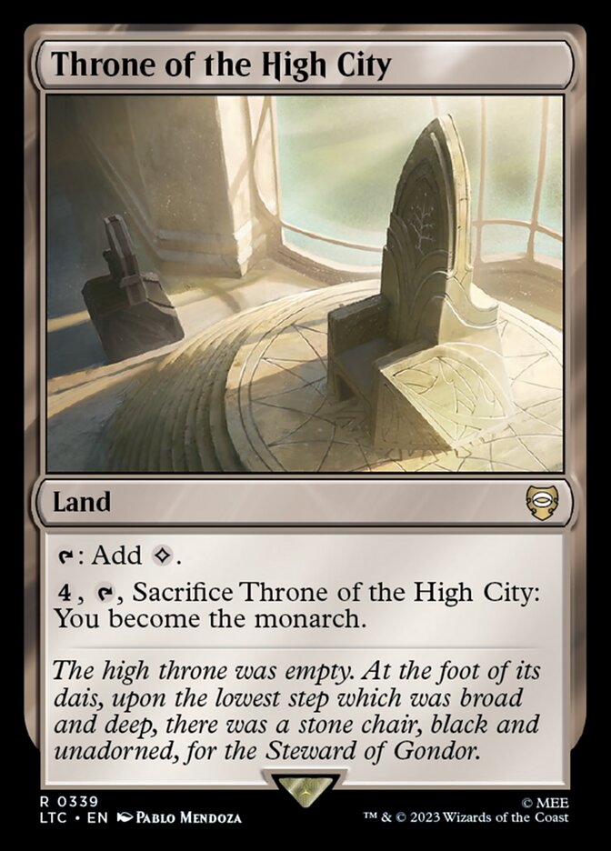 Throne of the High City (339) - Tales of Middle-earth Commander (LTC)