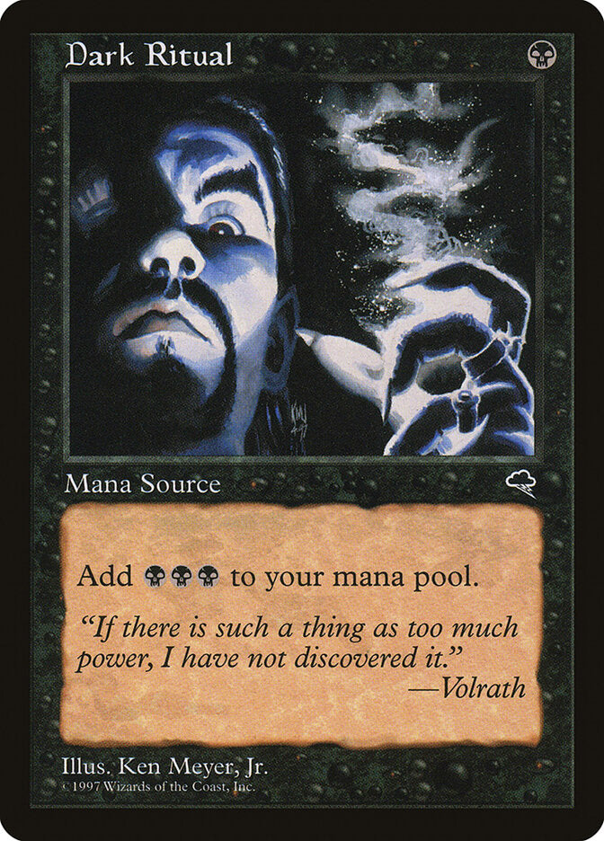 Dark Ritual (118) - Tempest (TMP)