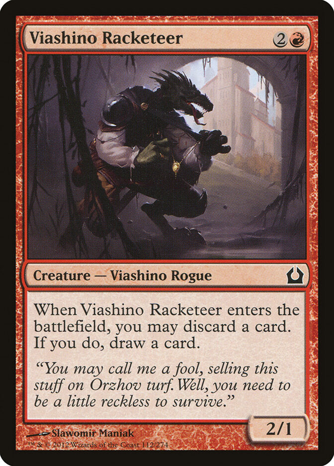 Viashino Racketeer (112) - Return to Ravnica (RTR)