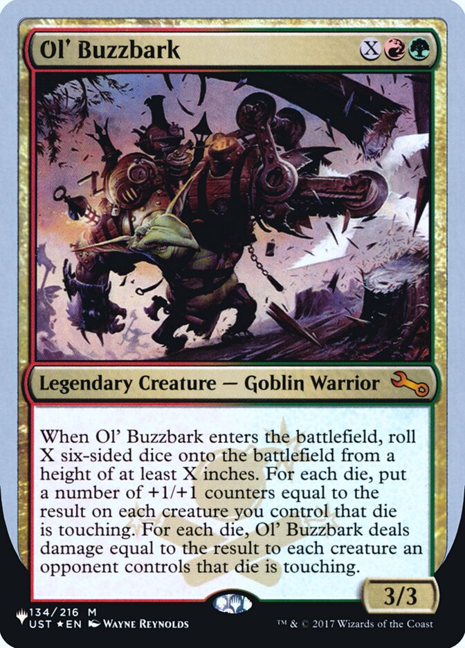 Ol' Buzzbark (51) - The List (Unfinity Foil Edition) (ULST)