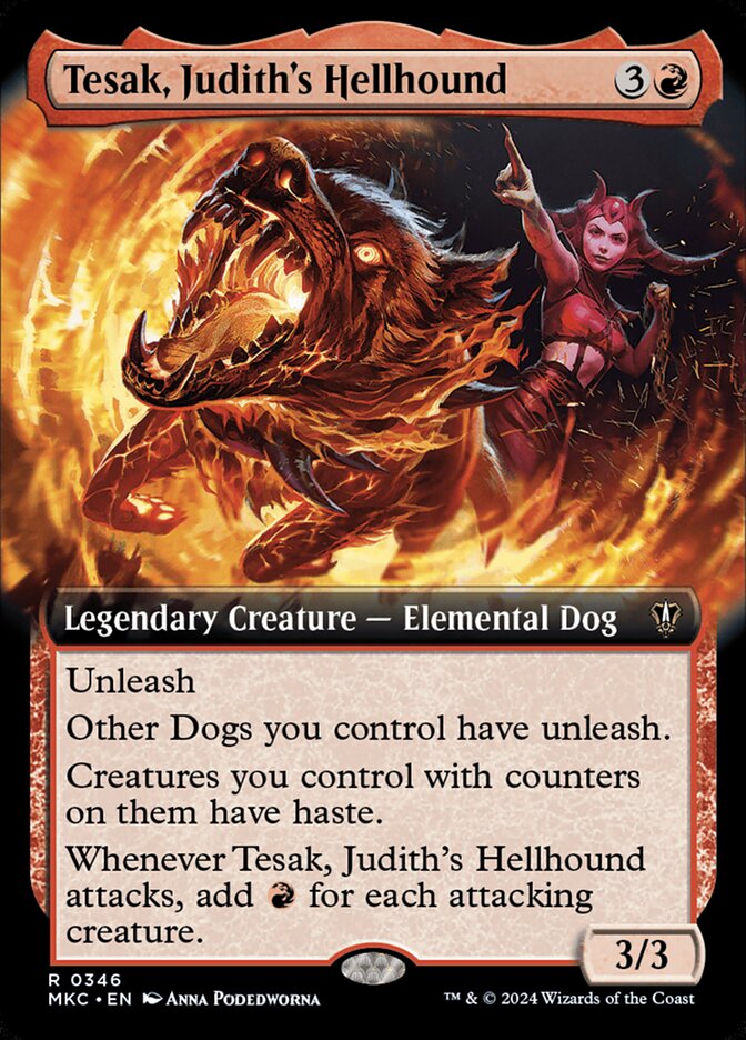 Tesak, Judith's Hellhound (346) - Murders at Karlov Manor Commander (MKC)