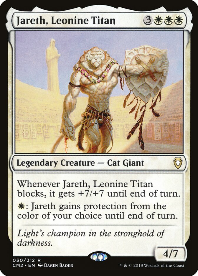 Jareth, Leonine Titan (30) - Commander Anthology Volume II (CM2)