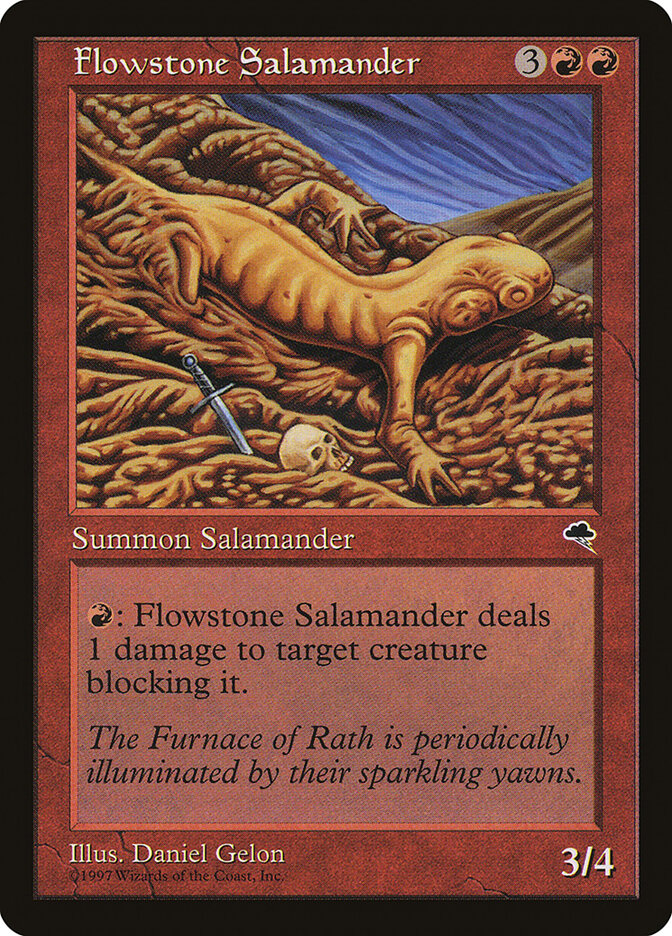 Flowstone Salamander (175) - Tempest (TMP)