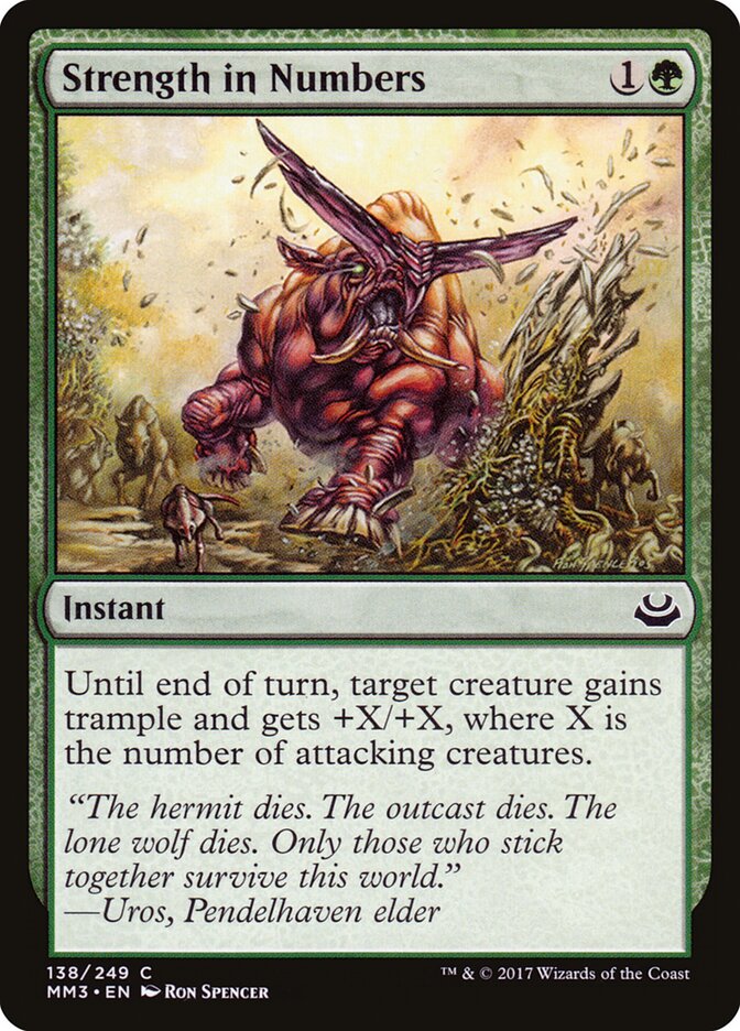 Strength in Numbers (138) - Modern Masters 2017 (MM3)