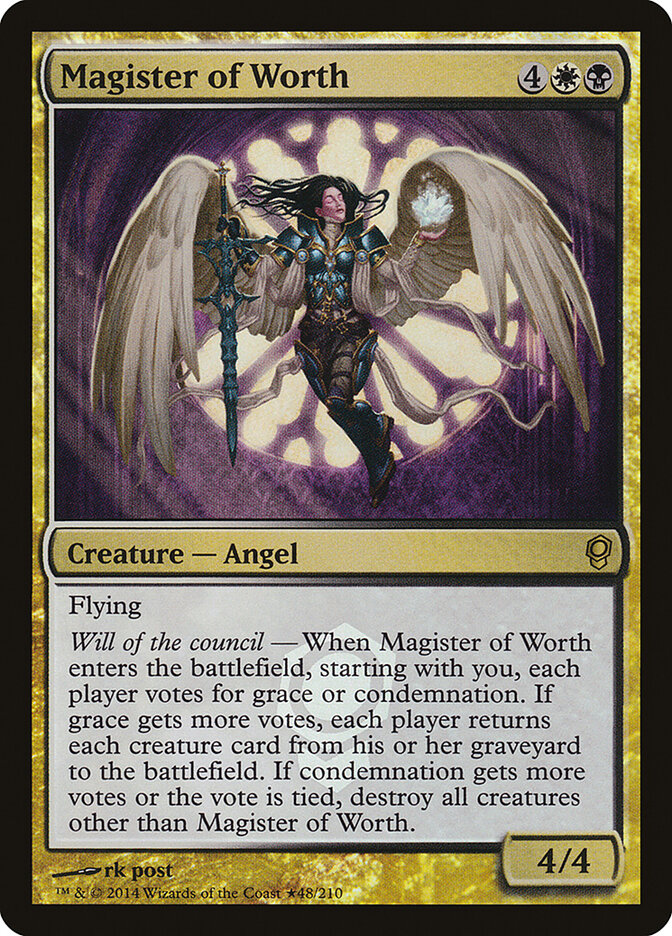 Magister of Worth (48★) - Conspiracy Promos (PCNS)