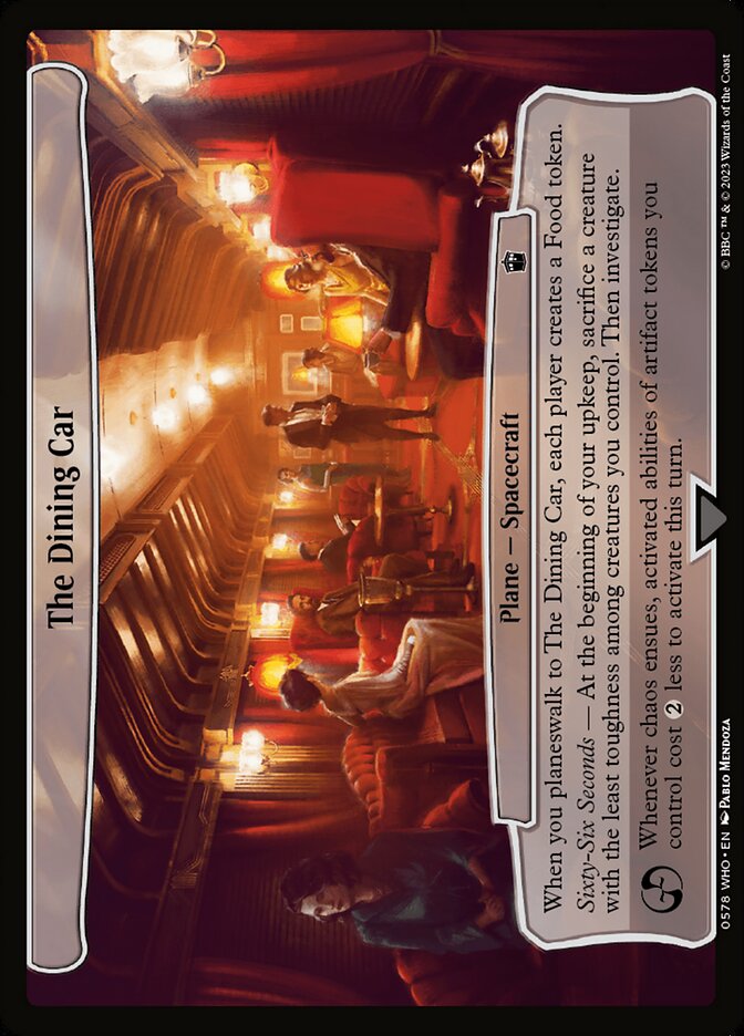 The Dining Car (578) - Doctor Who (WHO)
