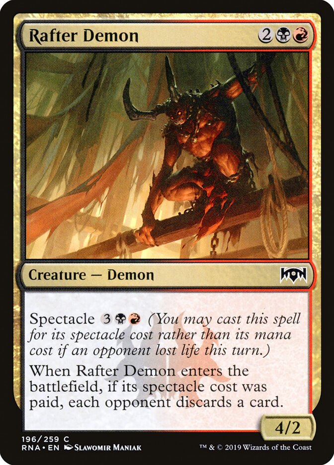 Rafter Demon (196) - Ravnica Allegiance (RNA)