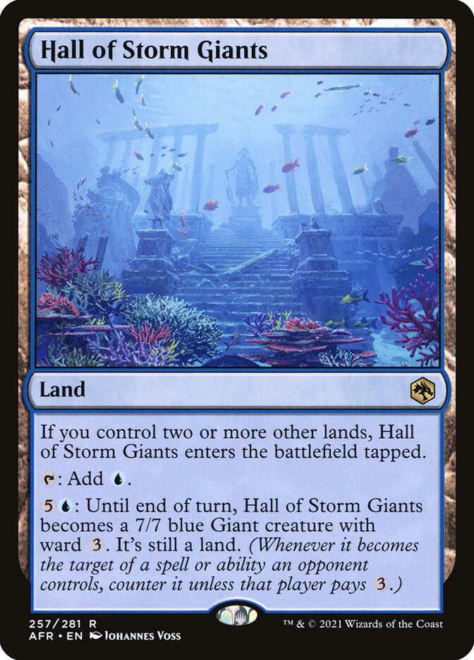 Hall of Storm Giants (257) - Adventures in the Forgotten Realms (AFR)