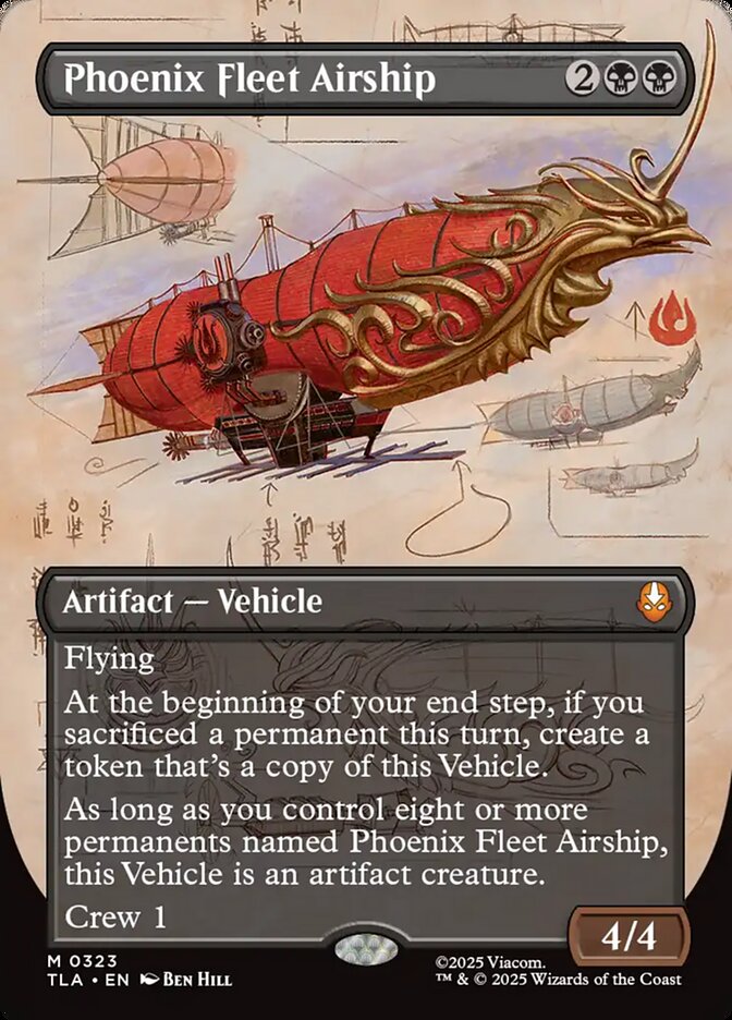 Phoenix Fleet Airship (323) - Avatar: The Last Airbender (TLA)
