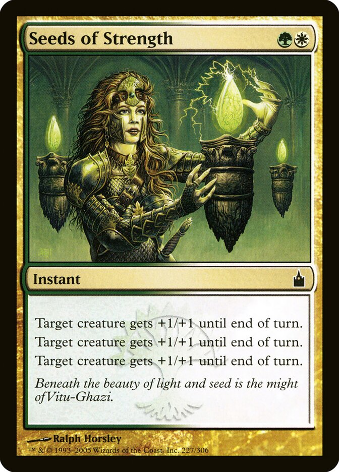 Seeds of Strength (227) - Ravnica: City of Guilds (RAV)