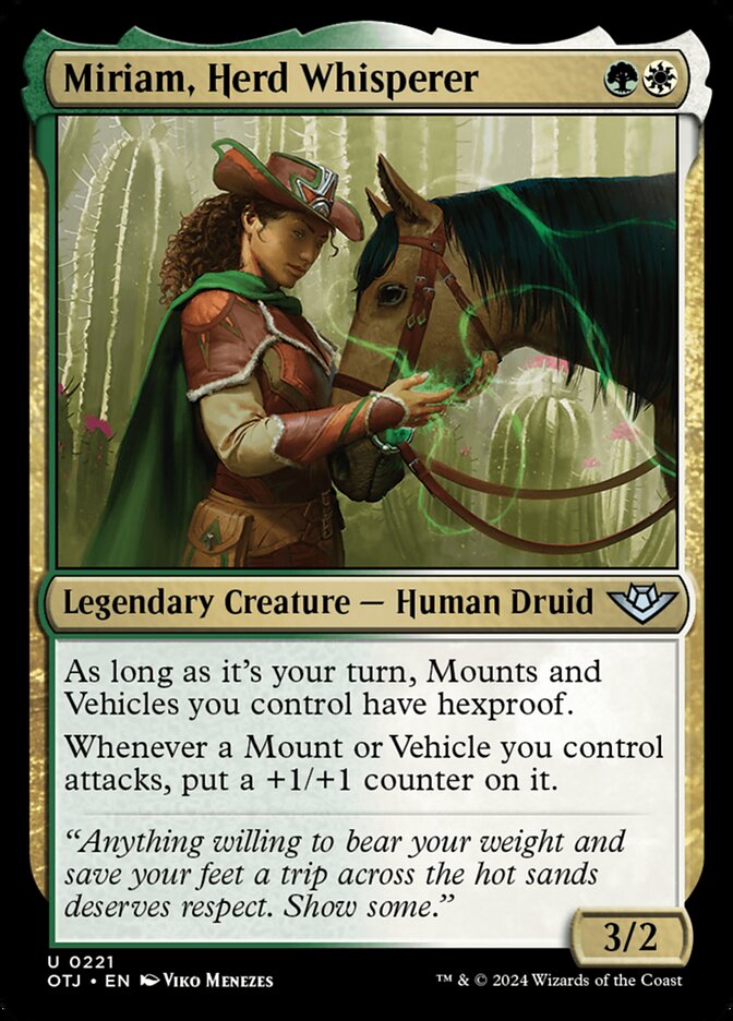 Miriam, Herd Whisperer (221) - Outlaws of Thunder Junction (OTJ)