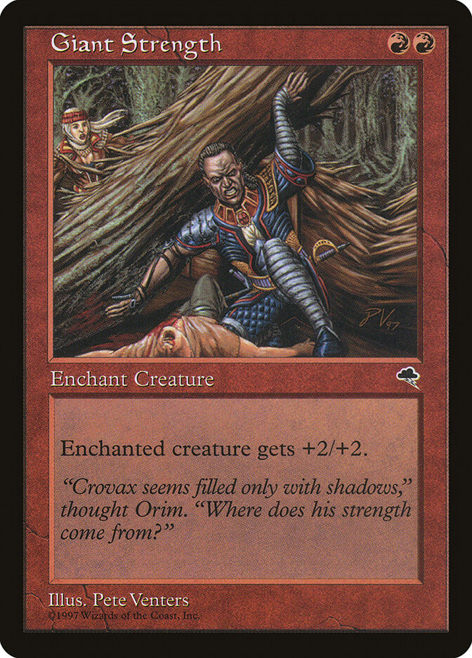Giant Strength (178) - Tempest (TMP)