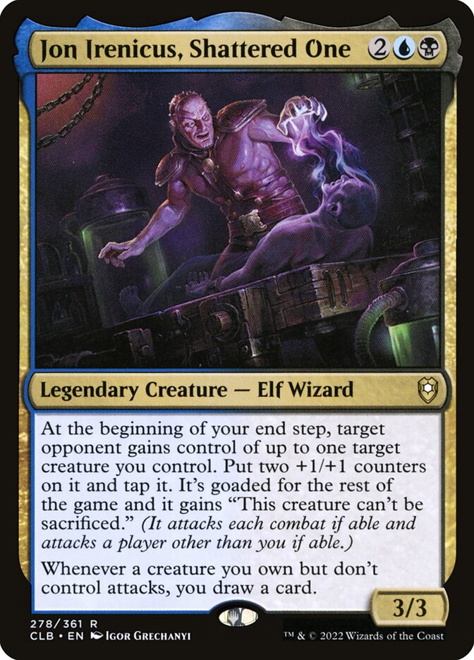 Jon Irenicus, Shattered One (278) - Commander Legends: Battle for Baldur's Gate (CLB)