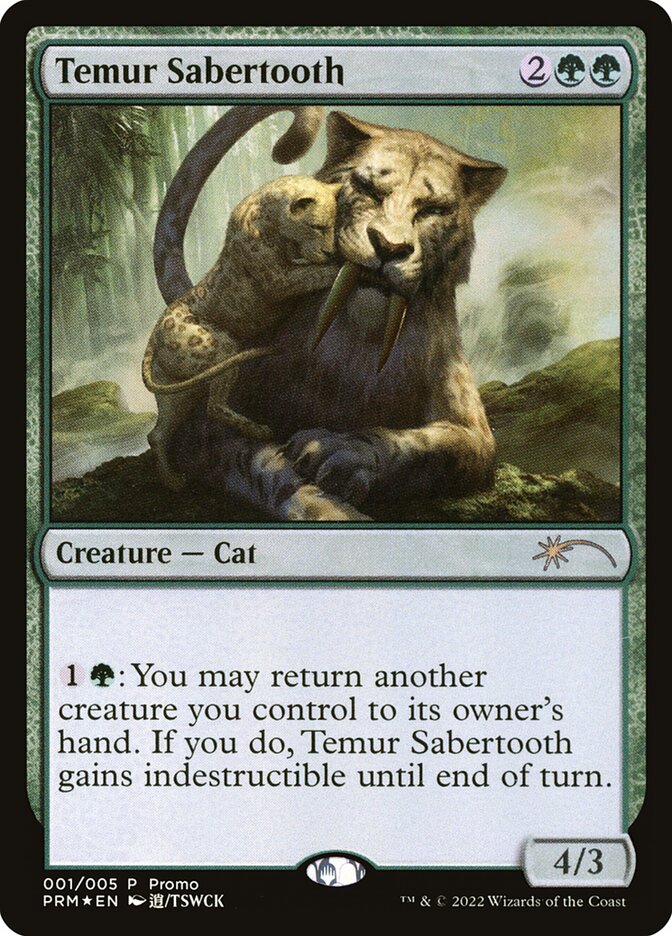 Temur Sabertooth (1) - Year of the Tiger 2022 (PL22)